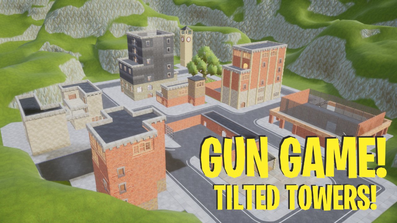 Tilted Towers Gun Game 0953 9214 1342 By Gottseipunk   Fortnite