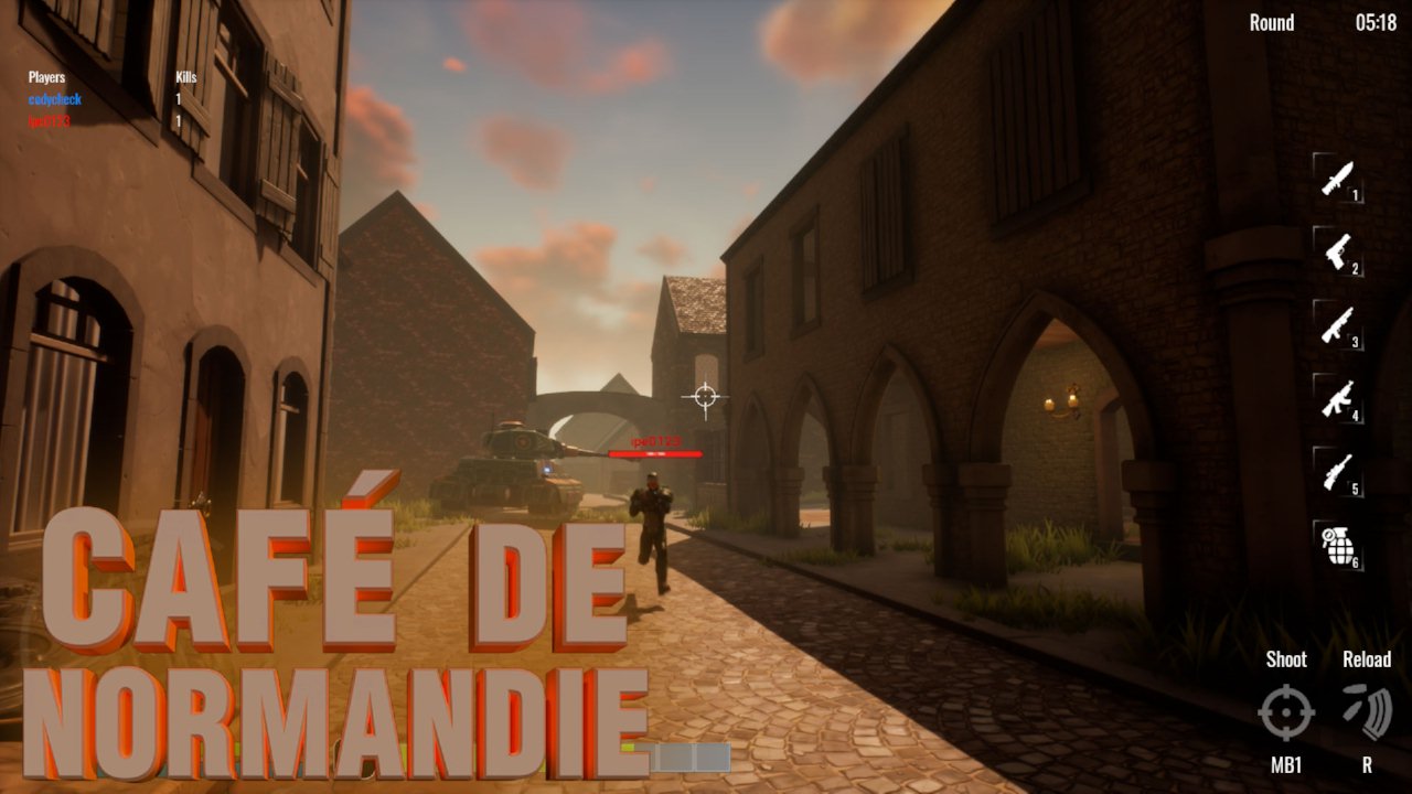 Cafe De Normandie Deathmatch By Codycheck Core Games